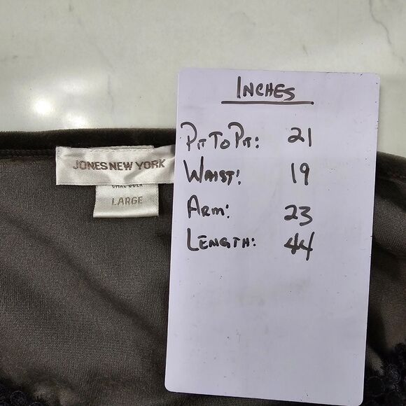 Dark Minimalist Moody Chic Velvet Charcoal Gray Midi Shift Dress Sz Lg Lace Trim - Picture 5 of 8